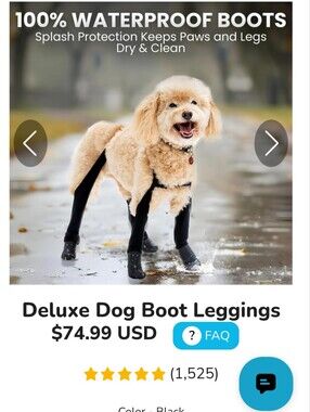 Walkee Paws Easy On Deluxe Plus
